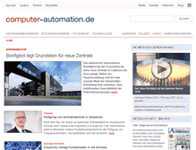 Tablet Screenshot of computer-automation.de